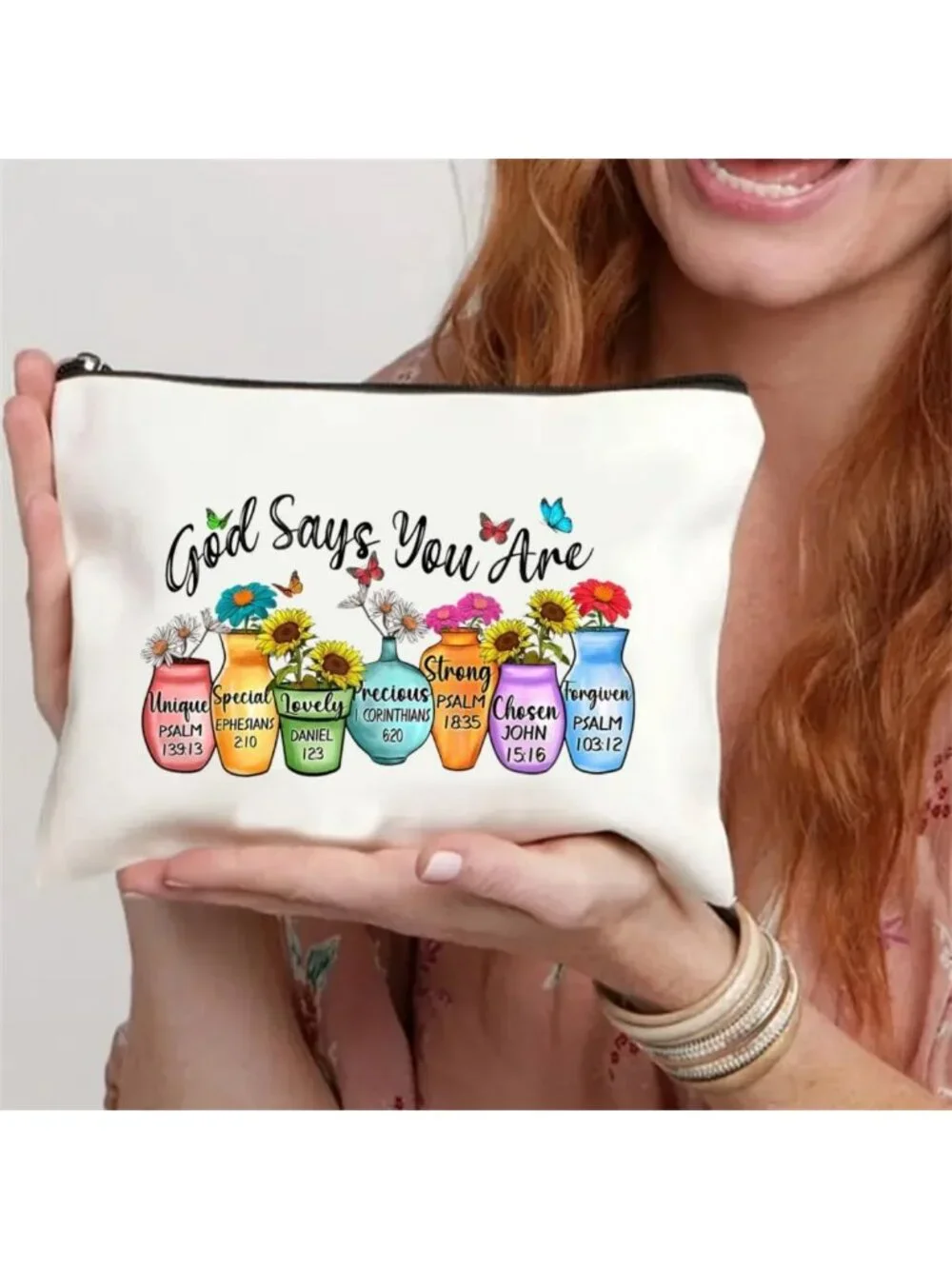 Adorable Travel Makeup Bag - Lightweight Cosmetic Organizer & Versatile Coin